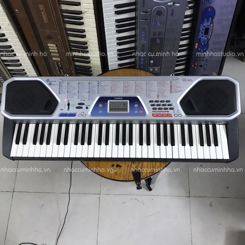 Organ Casio CTK-481, Đàn chính hãng đã qua sử dụng, chạy tốt