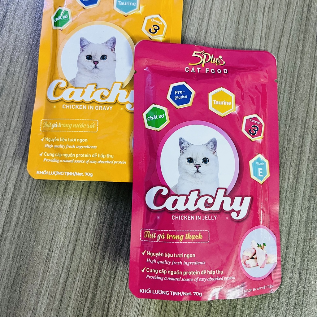 Pate Catchy Cho Mèo Thơm Ngon