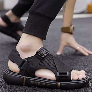 Dép quai hậu Nam Quai đen đẹp thời trang