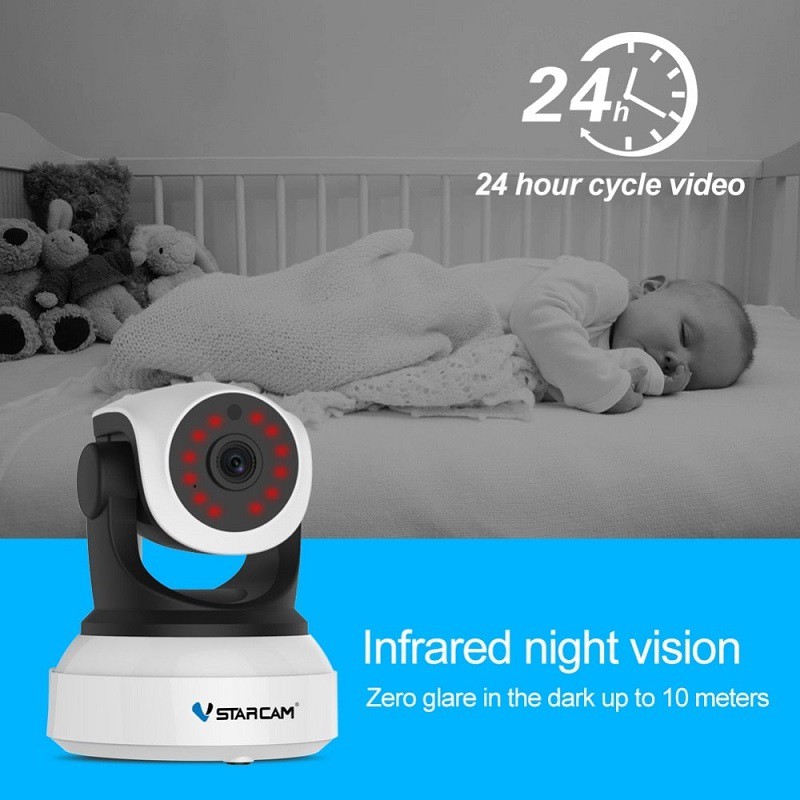 Camera IP PTZ không dây Vstarcam C24S(1080P) | BigBuy360 - bigbuy360.vn