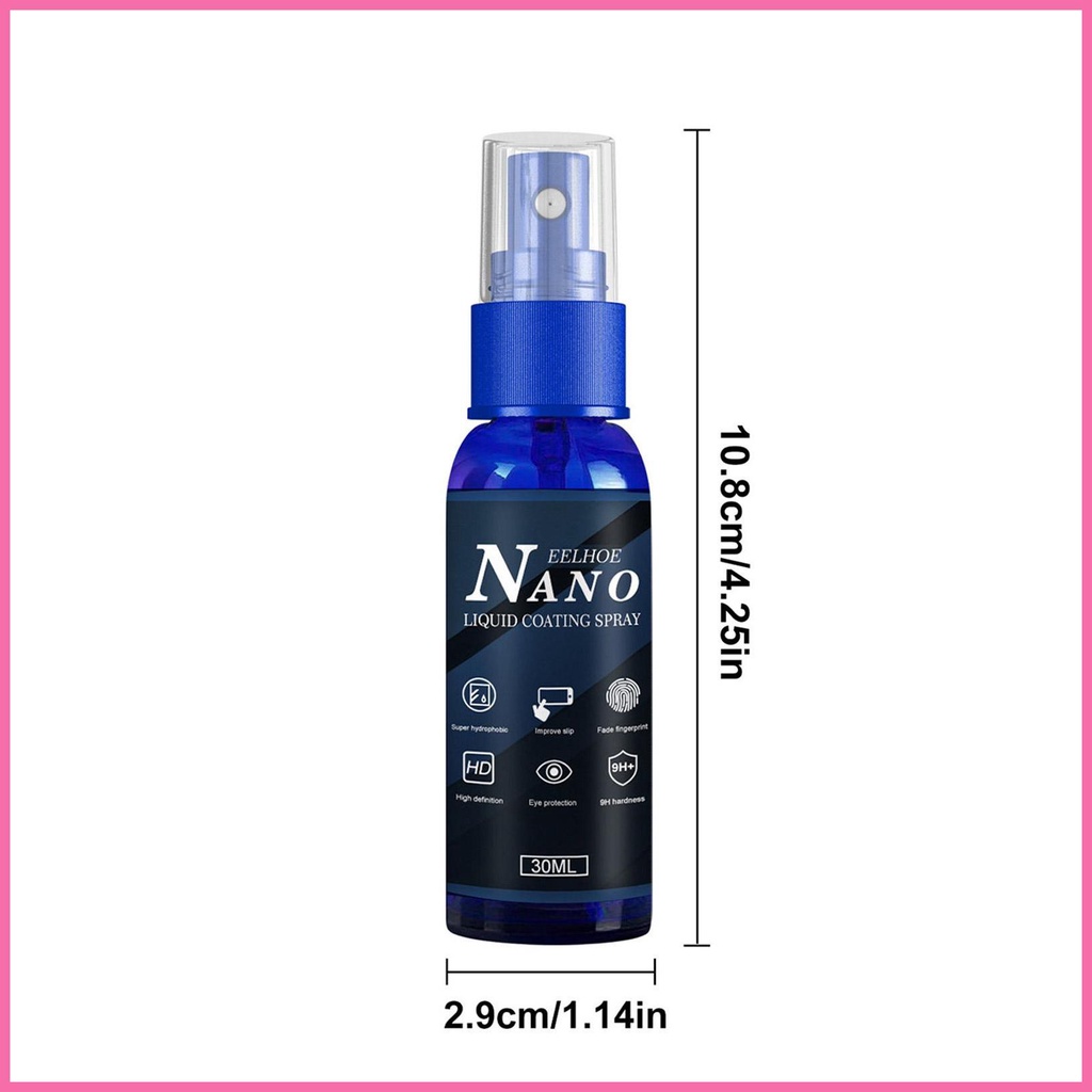 Bình Xịt Nano Chống Lưu Vân Tay Bảo Vệ Màn Hình Máy Tính