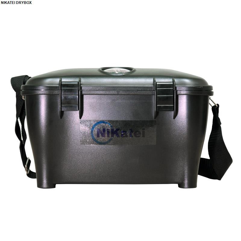 Hộp chống ẩm máy ảnh Nikatei DRYBOX 10 lít kèm ẩm kế và miếng hút ẩm, hộp hút ẩm máy ảnh 10L dry cabinet