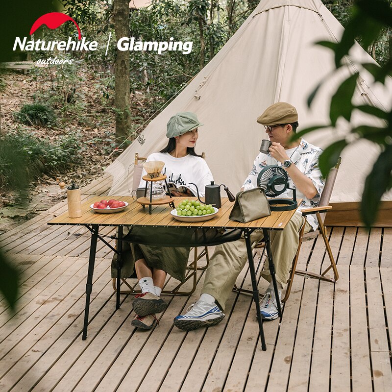 Bàn Xếp Gọn Glamping Naturehike Điều Chỉnh Độ Cao - MW03