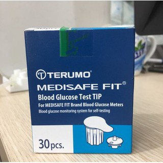 QUE THỬ ĐƯỜNG HUYẾT TERUMO MEDISAFE FIT [HỘP 30 QUE] 5.0