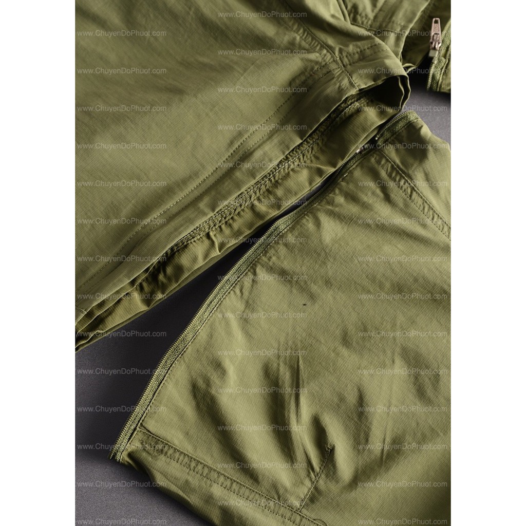 Quần Phượt Leo Núi Hiking Trekking Mau Khô Nối Ống 3 in 1 CVT