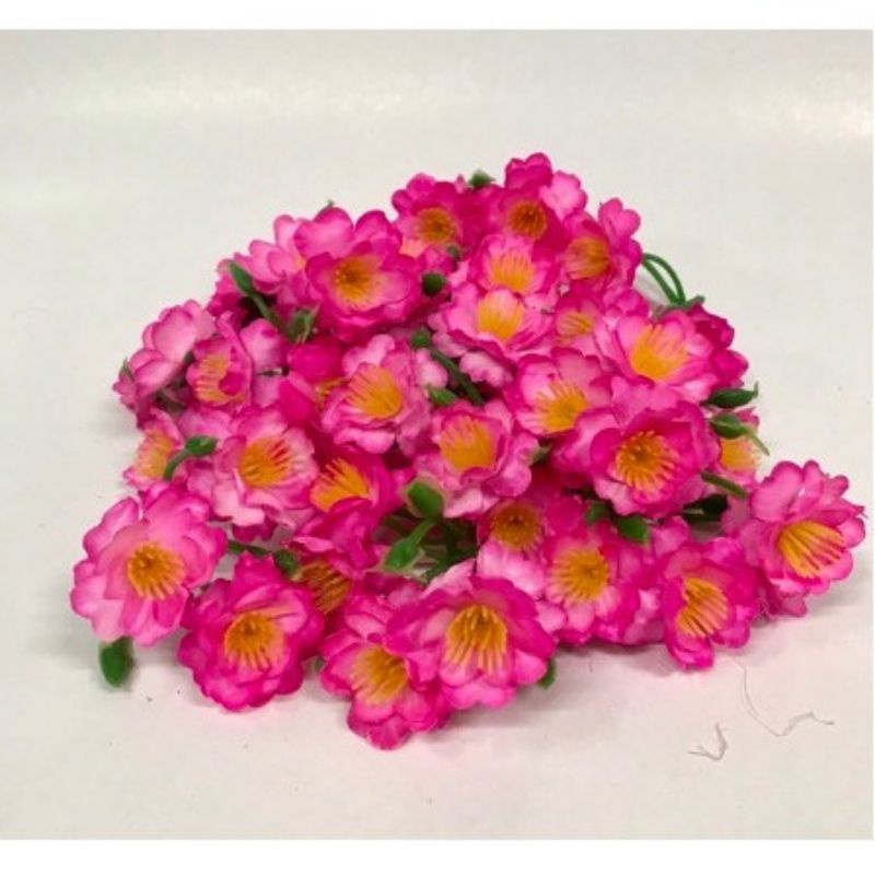 Set 1kg Hoa Mai Đào Chùm Decor nhà cửa Chơi Tết