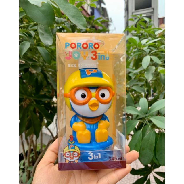 Sữa tắm gội PORORO 3in1 345ml cho bé của hàn quốc