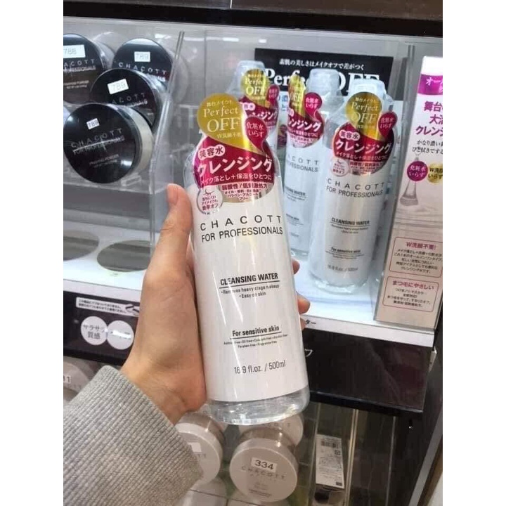 Tẩy Trang Chacott For Professionals Cleansing Water 500ML | BigBuy360 - bigbuy360.vn