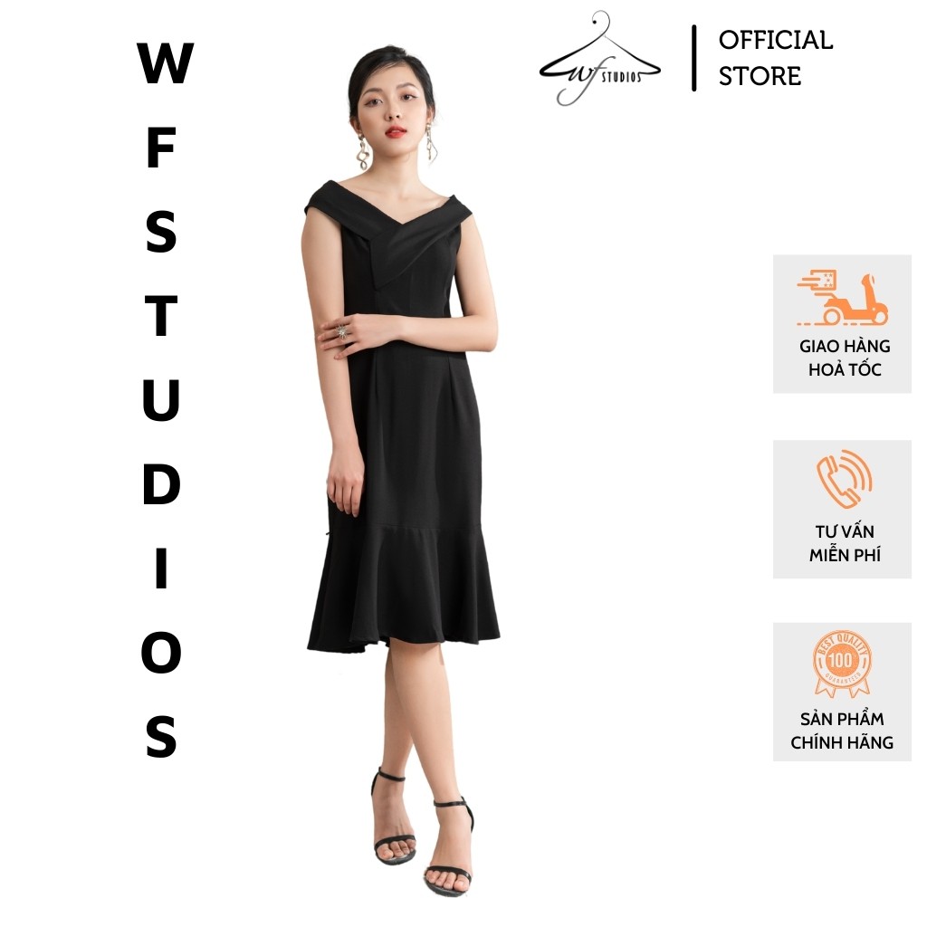 Váy hở vai đuôi cá-Dora Dress-V05-wfstudios | WebRaoVat - webraovat.net.vn