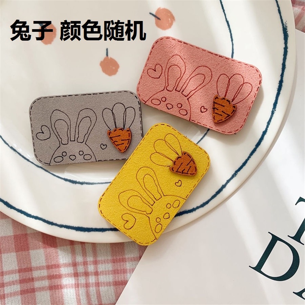 1 Miếng Dán Tóc Nữ Hình Hoạt Hình Dễ Thương