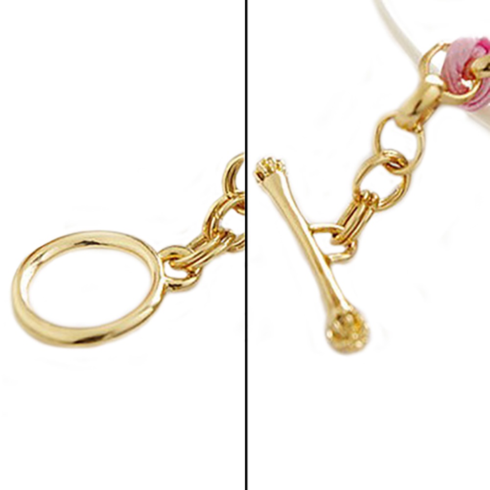 Vòng Tay Giả Da Đính Mặt Hình Tháp Eiffel/Ngôi Sao/Hoa/Chài Đền Thời Trang Cho Nữ YR