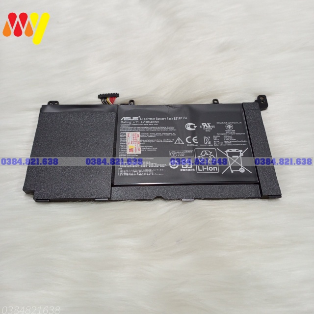 Pin Laptop ASUS VivoBook R553L R553LN / N591LB Q551LN Q551New 100%. Bảo hành toàn quốc 1 đổi 1