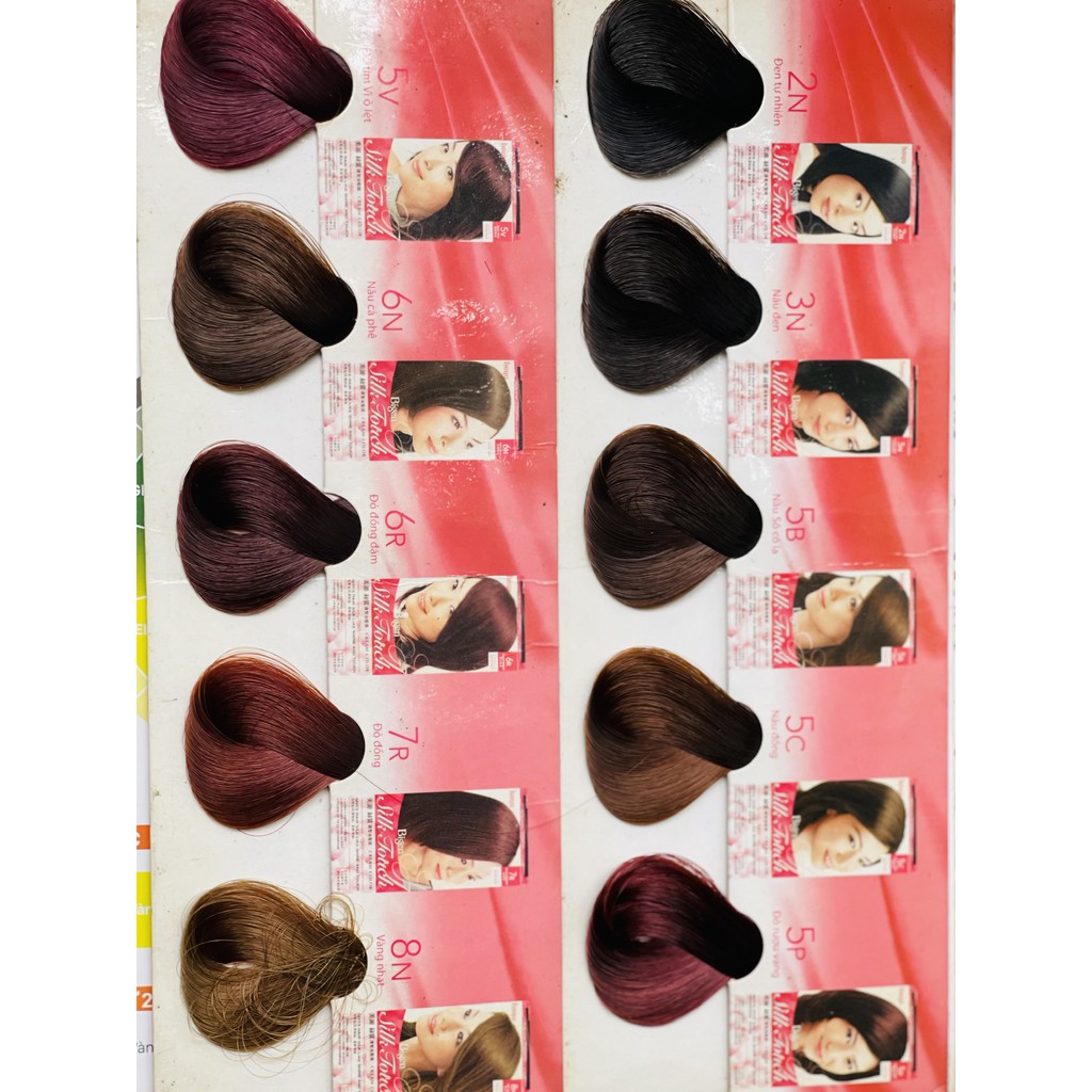Thuốc nhuộm tóc cao cấp Bigen Silk Touch Cream Color  - cam kết chính hãng