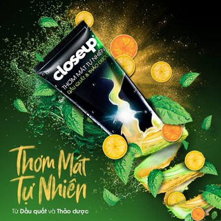Kem đánh răng Closeup dâu quất & thảo dược 230g
