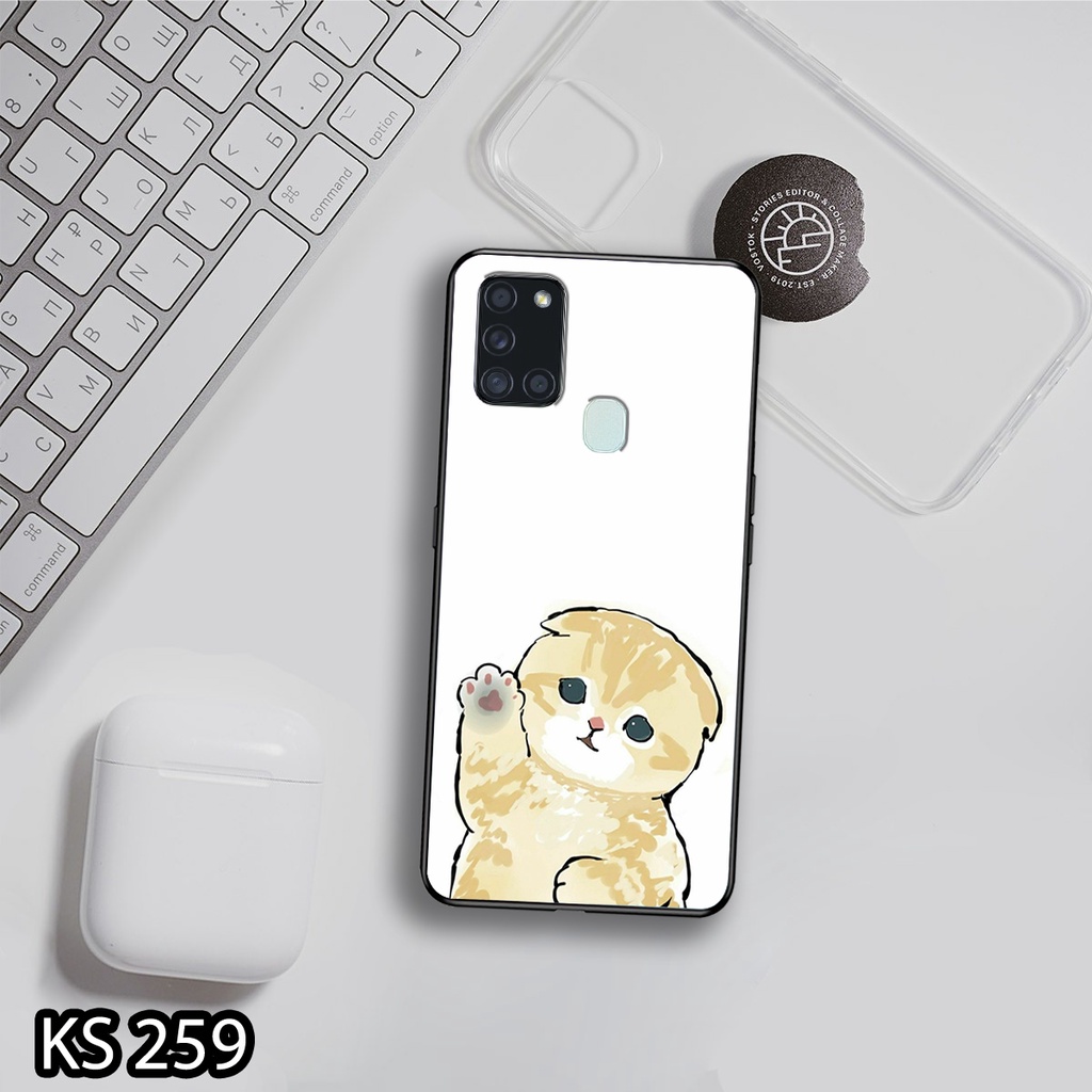 Ốp lưng Samsung A11/A21/A21S in hình Mèo con siêu đáng yêu, ngộ nghĩnh_KINGSTORE.HN_Ốp SS