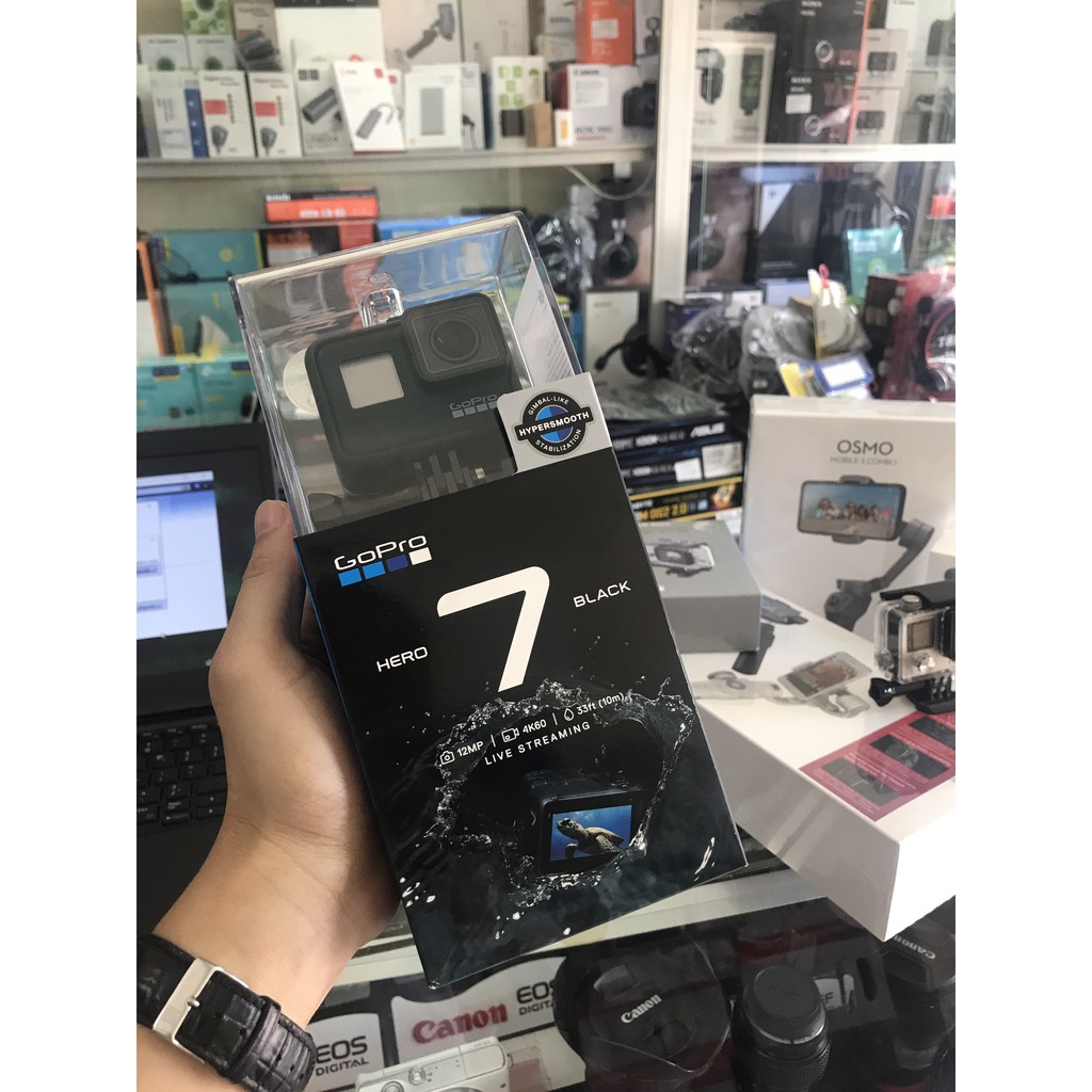 Máy Quay GOPRO HERO 7 Black+ Tặng thẻ 32Gb | Chính hãng | BigBuy360 - bigbuy360.vn