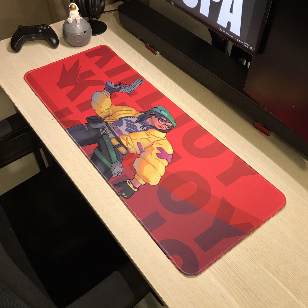 Lót Chuột - Pad Chuột - Mouse Pad - VALORANT 2 Gaming - Chống Nước - Size lớn (90x40 dày 4mm) (80x30 dày 3mm)