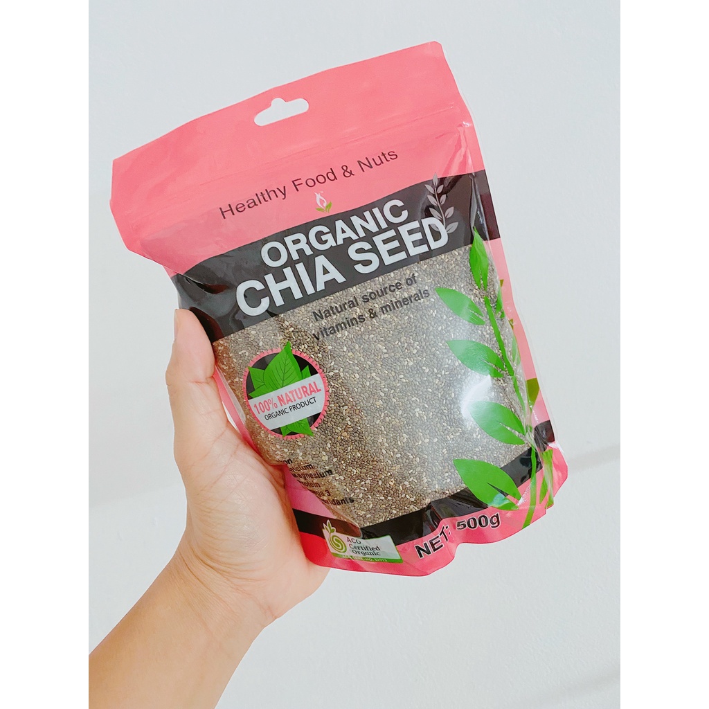 Hạt chia hữu cơ Healthy Nuts And Seeds Organic của Úc