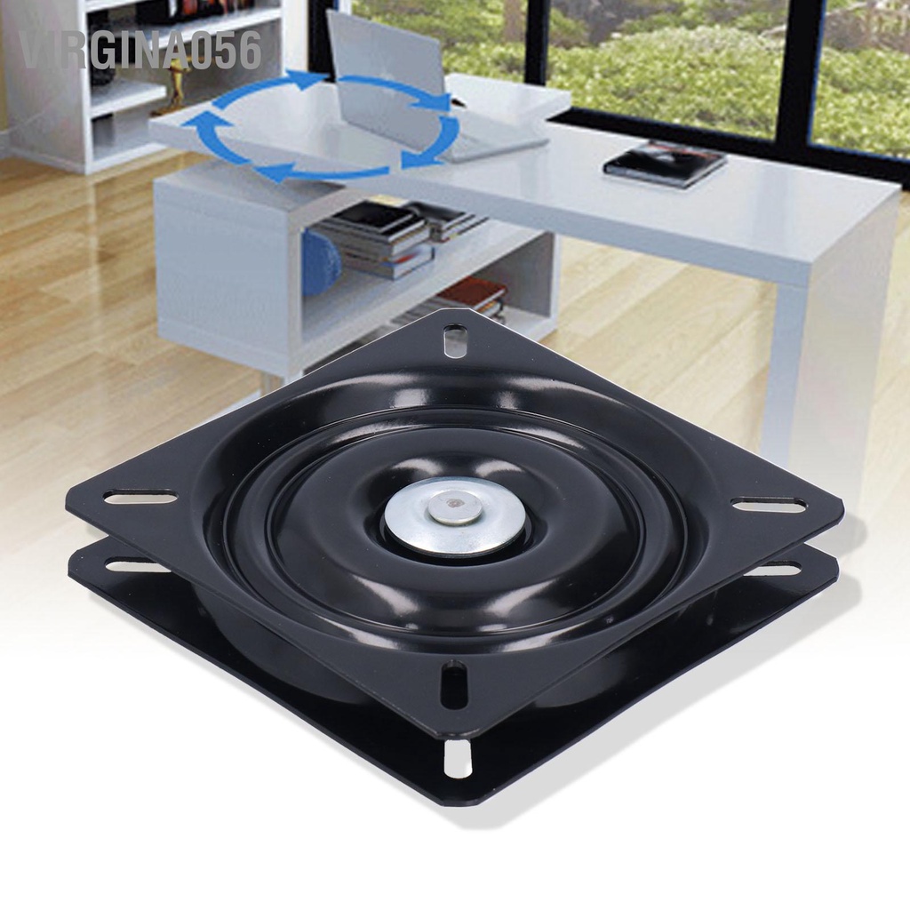 Virgina056 Bàn xoay chịu lực Xoay 360 độ Khả năng mạnh Dễ dàng sử dụng Lắp đặt đế đĩa phân cho quầy bar Văn phòng tại nhà