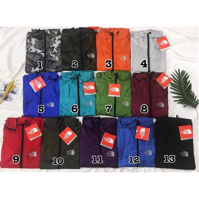 Áo gió The North Face 2 lớp, đủ size M,L,XL