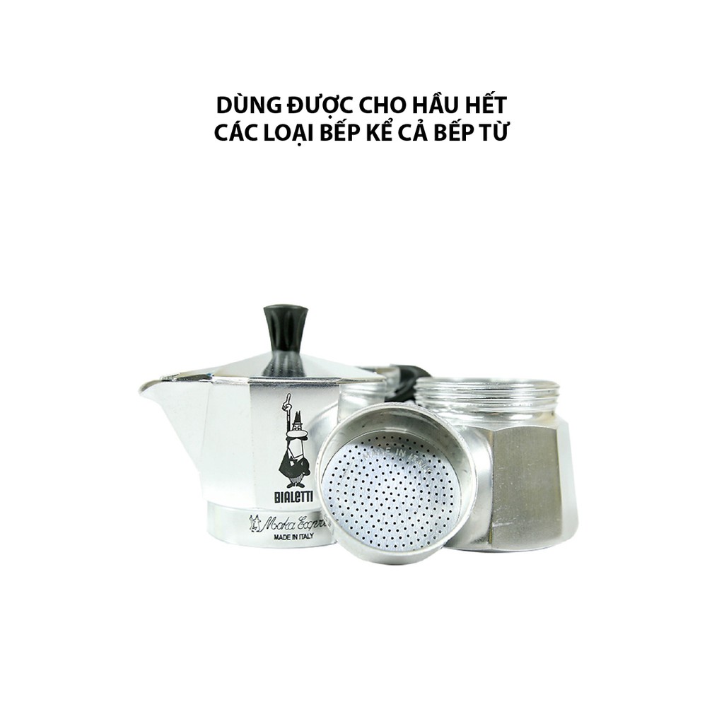 Bình pha cà phê Bialetti Moka 3 cup - 990001162