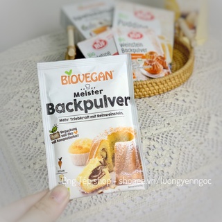 Bột nở làm bánh hữu cơ - Alnatura 18gr Date T11/2022