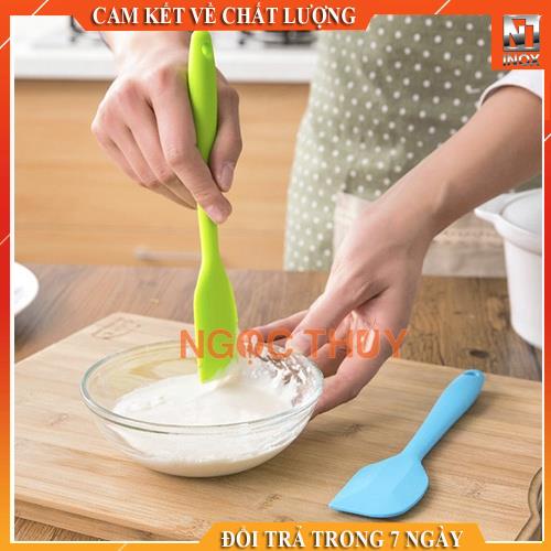 Phới Trộn Bột bằng Silicon chịu nhiệt