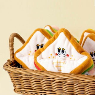 Dingdog / Đồ chơi nhồi bông hình bánh mì / bánh mì đồ ăn cho thú cưng