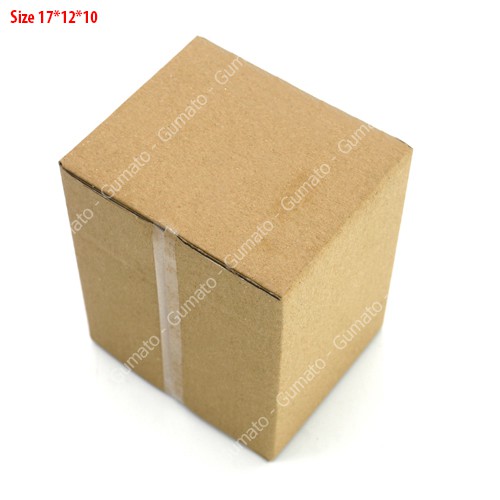 Hộp giấy P37 size 17x12x10 cm, thùng carton gói hàng Everest