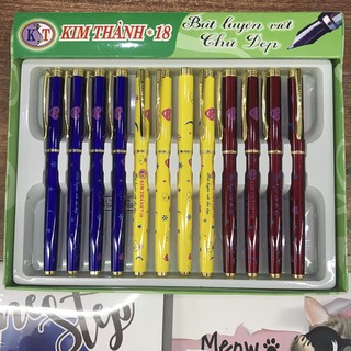 Bút máy luyện viết ⚡ SALE CỰC SỐC ⚡ Bút máy luyện viết nét chữ đẹp , không nhòe mực  ( KT18,20,52,32,62,30,39,56)