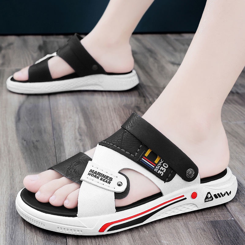 Xăng đan Màu Đen Thời Trang Mùa Hè Cho Nam Size S 2022