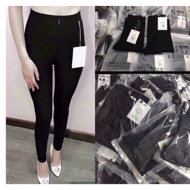 Quần Legging Umi hàn_Quần Legging cạp cao nữ hot và mới nhất năm QL06