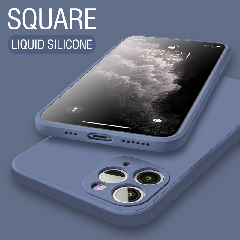 Ốp Điện Thoại Silicon Mềm Chống Sốc Cho iPhone 11 12 Pro Max 7 8 Plus X Xs Max XR SE 2022 2020 SE3