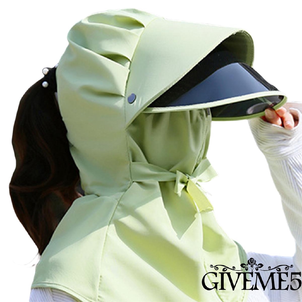 Nón Kèm Khẩu Trang Chống Nắng Cho Nữ