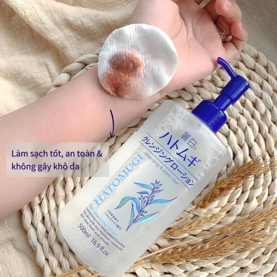 Nước tẩy trang Hatomugi Nhật Bản - 500ml