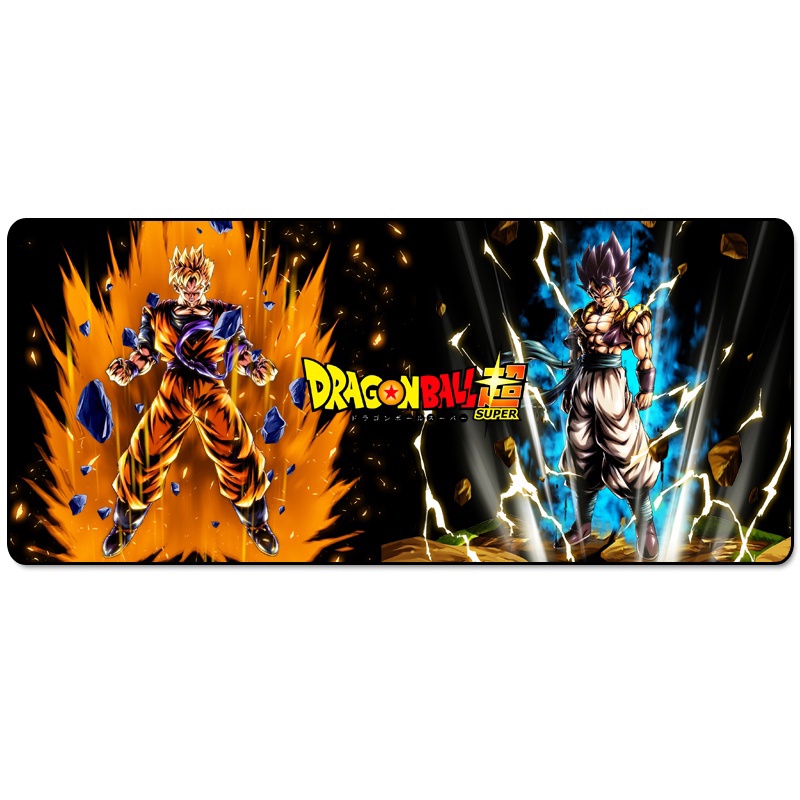 Miếng Lót Chuột In Hình Nhân Vật Super Saiyan 80x30cm, 90x40cm dày 3mm