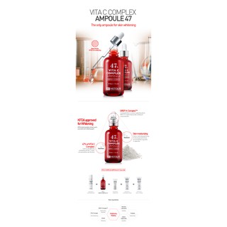 TINH CHẤT DƯỠNG TRẮNG DA - VITA C COMPLEX AMPOULE 47%