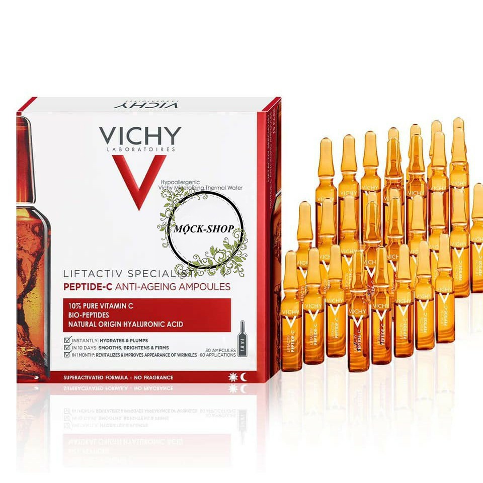 Serum giảm thâm nám tàn nhan ban đêm Vichy Liftactiv Specialist Ampoule Glyco C ngăn lão hóa sáng da (CAO CẤP) | BigBuy360 - bigbuy360.vn