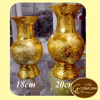 Bình Hoa Thờ Cúng Kim Sa Vàng nhiều kích cỡ