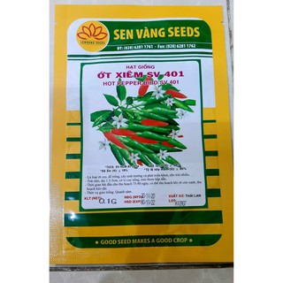 hạt giống ớt xiêm Thái Lan SV401 gói 1gr