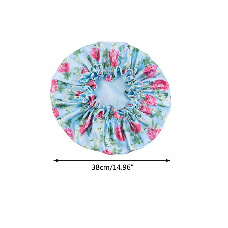 Mũ Trùm Đầu Khi Ngủ Bằng Satin Phong Cách Đồng Quê Cho Nữ