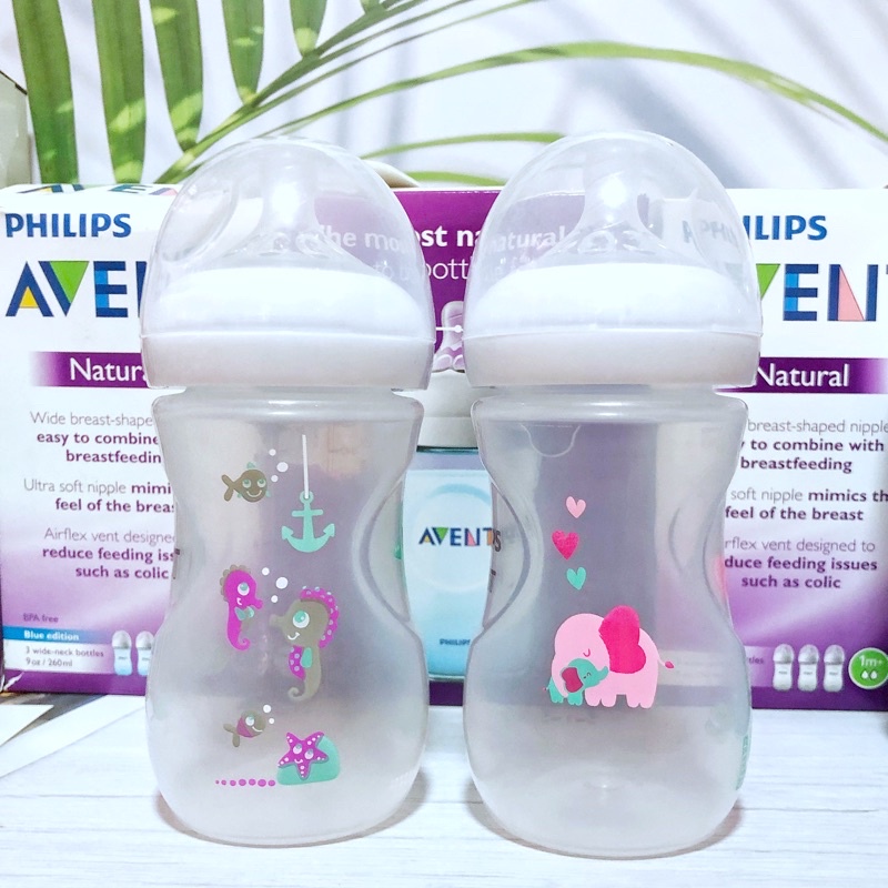 Bình sữa Philips avent 260ml hình thú cưng