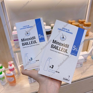 Xịt kích thích mọc tóc Minoxidil Minoxidil Bailleul Pháp