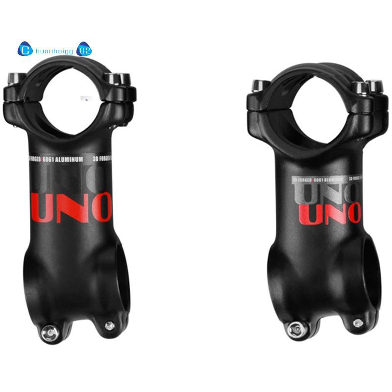 2x UNO Bike Stem Ultralight +-7 Degree MTB Bicycle Stem 31.8mm 80mm/70mm Aluminum Handlebar Stem