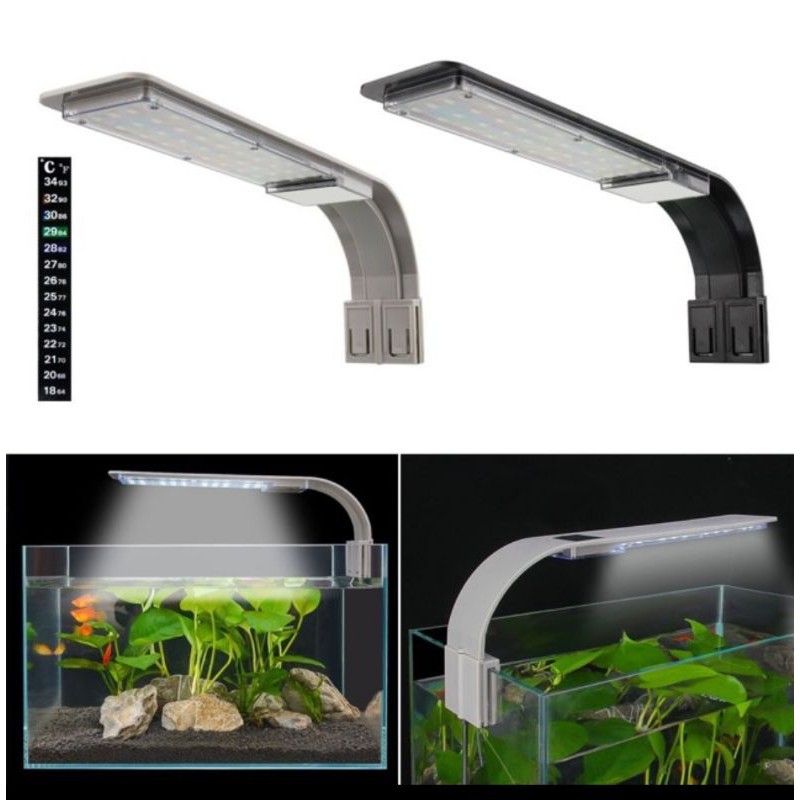 Đèn kẹp bể cá X9 - X5 Plus , đèn bể cá ,đèn bể thủy sinh