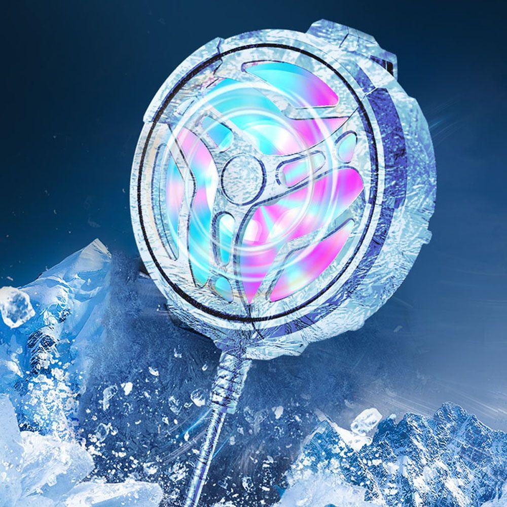 Quạt Tản Nhiệt Kiêm Giá Đỡ Điện Thoại Hỗ Trợ Chơi Game