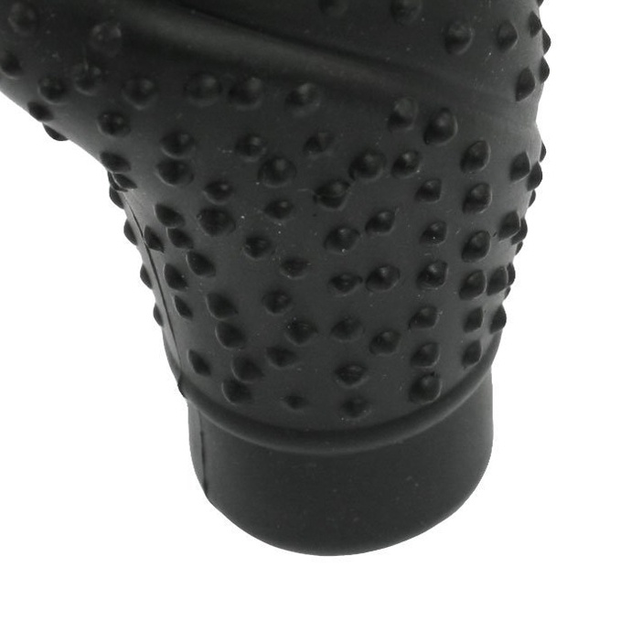 Vỏ bọc tay nắm cần số xe hơi bằng silicone chống trượt tiện dụng màu đen