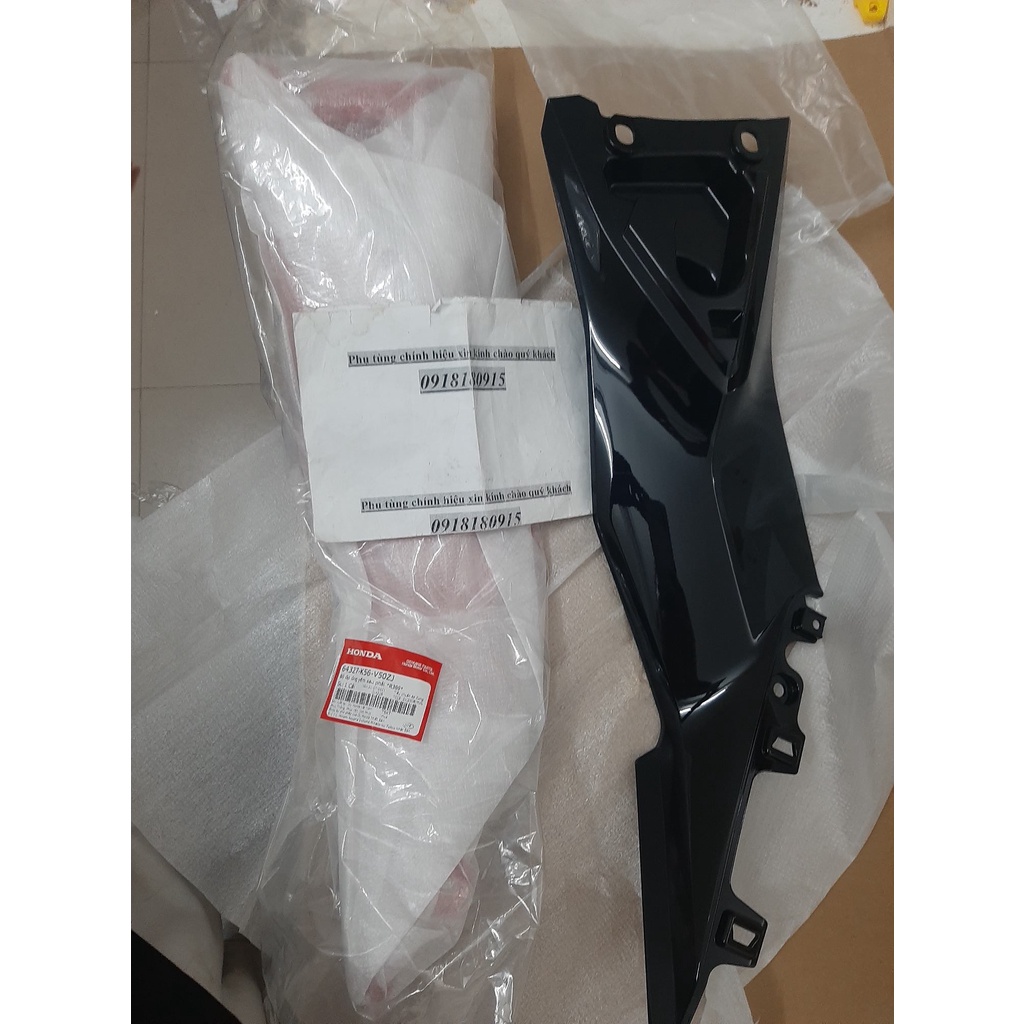 Bộ ốp ống yếm sau winner x v2 honda