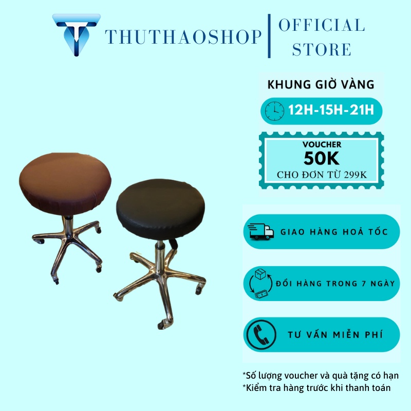 Bọc Ghế Salon Tóc, Ghế Gội Đầu, Ghế Spa Chất Liệu Da Cao Cấp