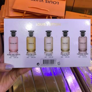 Set 5 chai nước hoa LV